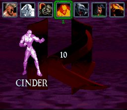 Killer Instinct (SNES) screenshot: Select character and character colors