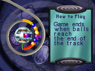Ballistic (PlayStation) screenshot: End of track is bad, gotcha.