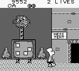 Screenshot of Bart Simpson's Escape from Camp Deadly (Game Boy, 1991 ...