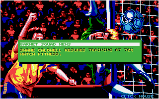 Championship Manager (Atari ST) screenshot: News