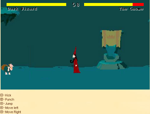 Screenshot of Epic Saga Extreme Fighter (Browser, 2007) MobyGames