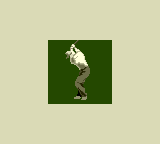 Scratch Golf (Game Gear) screenshot: Swing!