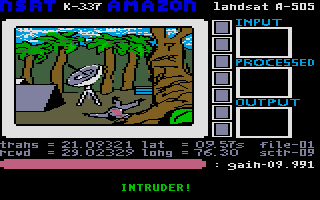 Amazon (Atari ST) screenshot: More chaos...
