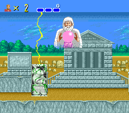 Altered Beast (TurboGrafx-16) screenshot: Game start