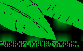 Amazon (Atari ST) screenshot: More of the jungle.