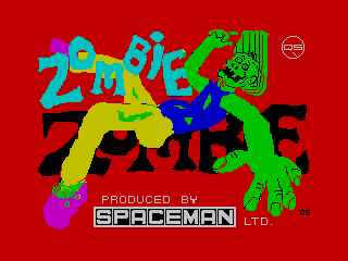 Zombie Zombie (ZX Spectrum) screenshot: Loading Screen