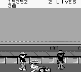 Bart Simpson's Escape from Camp Deadly (Game Boy) screenshot: These guys got smarter.