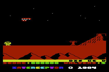 Wunda Walter! (VIC-20) screenshot: Starting out