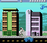 Rampage 2: Universal Tour (Game Boy Color) screenshot: Starting out
