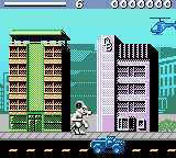 Screenshot of Rampage 2: Universal Tour (Game Boy Color, 1998) - MobyGames