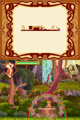 Enchanted (Nintendo DS) screenshot: Yay we've reached the goal!