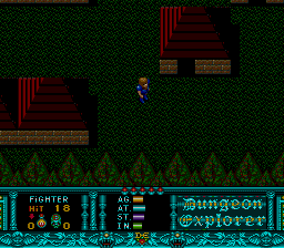 Dungeon Explorer (TurboGrafx-16) screenshot: Exploring the village