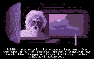 The Prophecy (Atari ST) screenshot: From the intro
