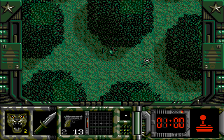 Special Forces (Atari ST) screenshot: Moving