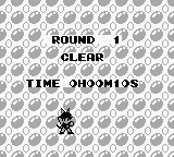 Catrap (Game Boy) screenshot: First round solved.