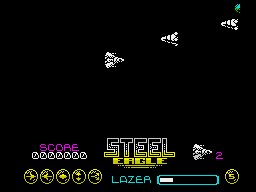 Steel Eagle (ZX Spectrum) screenshot: Game starts