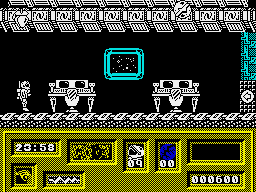 Omega One (ZX Spectrum) screenshot: Empty room