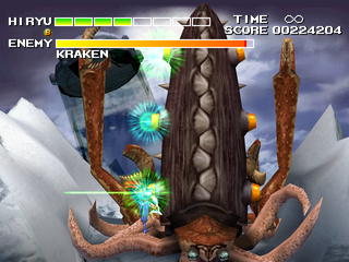 Strider 2 (PlayStation) screenshot: Kraken