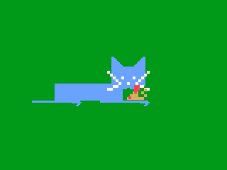 Screenshot of The Mousing Cat (Odyssey 2, 1983) - MobyGames