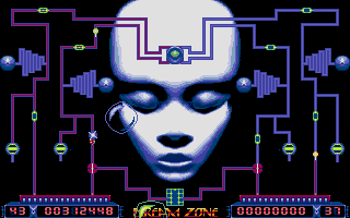 Extase (Atari ST) screenshot: The whole network is readied