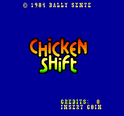 Chicken Shift (Arcade) screenshot: Title