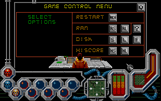 Wreckers (Atari ST) screenshot: Game options