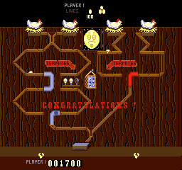 Chicken Shift (Arcade) screenshot: Level 1