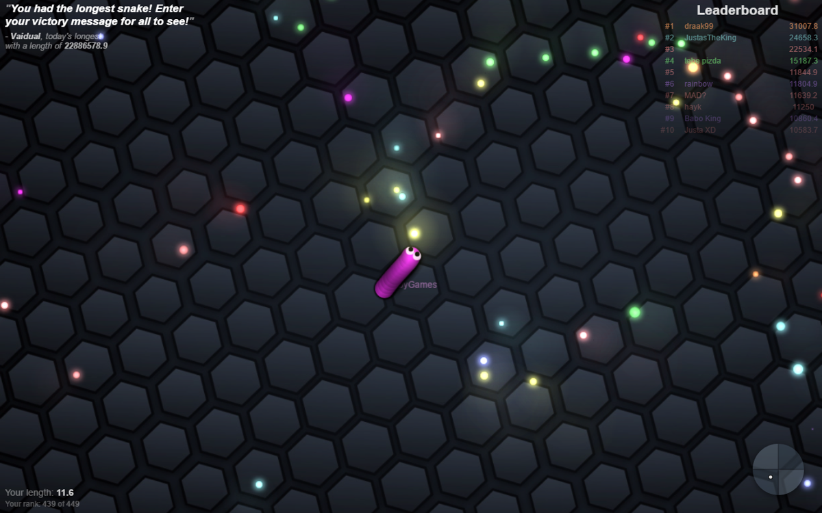 slither.io screenshots - MobyGames