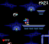 CJ: Elephant Fugitive (Game Gear) screenshot: Throwing a bomb