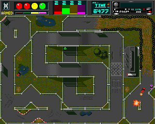 Carnage (Amiga) screenshot: Fourth race