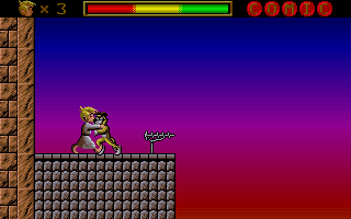Sleepwalker (Atari ST) screenshot: The starting point