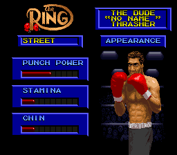 Screenshot of Boxing Legends of the Ring (SNES, 1993) - MobyGames