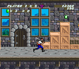 Sküljagger: Revolt of the Westicans (SNES) screenshot: Another level