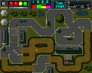Carnage (Amiga) screenshot: Fifth race