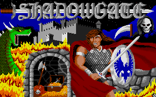 Shadowgate (Atari ST) screenshot: Title screen