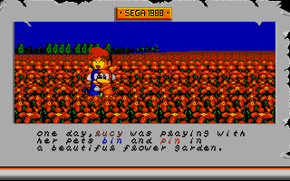 Dynamite Düx (Amiga) screenshot: The Story.