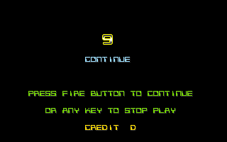 Silkworm (Amiga) screenshot: Want to continue playing?