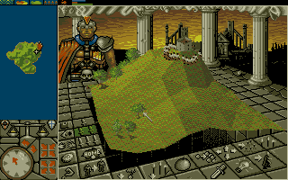 PowerMonger (Atari ST) screenshot: My guys