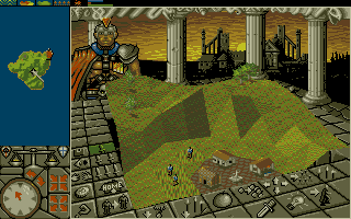 PowerMonger (Atari ST) screenshot: The enemy