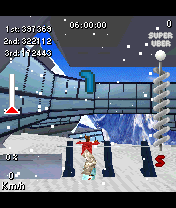 SSX: Out of Bounds (N-Gage) screenshot: Getting ready to start.