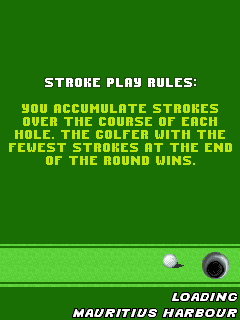 Pro Golf 2007 feat. Vijay Singh (J2ME) screenshot: Loading screen