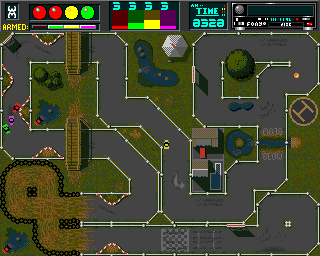 Carnage (Amiga) screenshot: Sixth race