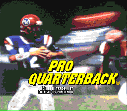 pro quarterback snes