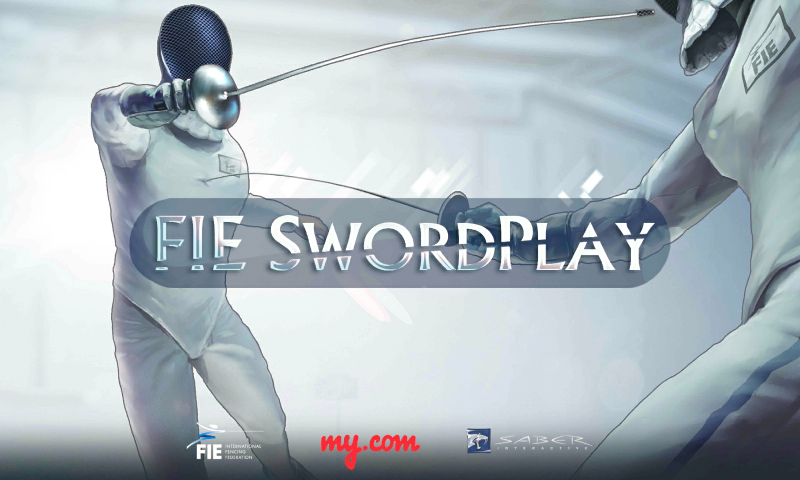 FIE Swordplay (Android) screenshot: Title screen