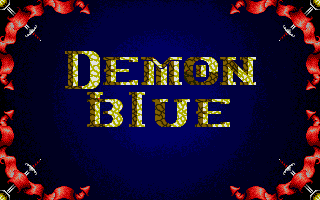 Demon Blue (Atari ST) screenshot: Second title screen