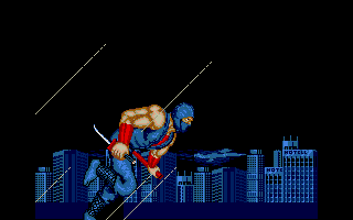 Ninja Gaiden (Atari ST) screenshot: From the intro