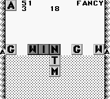 Wordtris (Game Boy) screenshot: Foreshadowing perhaps?