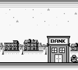 Lock n' Chase (Game Boy) screenshot: Exiting the first bank.