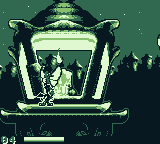 Pinocchio (Game Boy) screenshot: In this part, I play as Jiminy Cricket. I must swat at the moths.