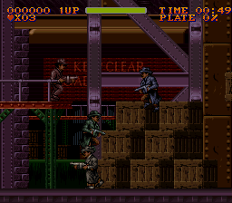 The Untouchables (SNES) screenshot: Counterfeit Operation